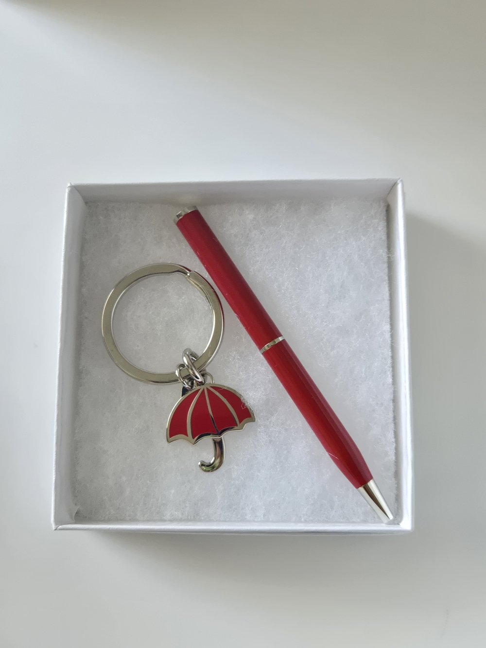 Coach Umbrella Keychain and Pen Set - NWOT